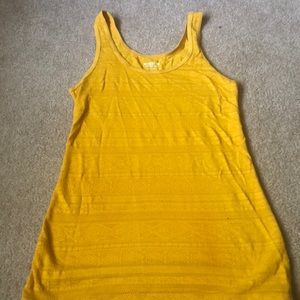 Yellow Tank Top